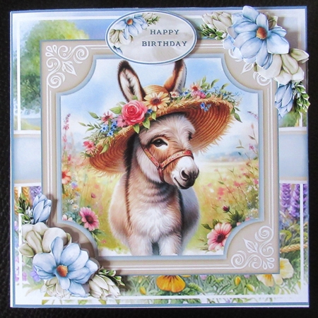 Summer Donkeys Mini Page Kit  by Davina Rundle