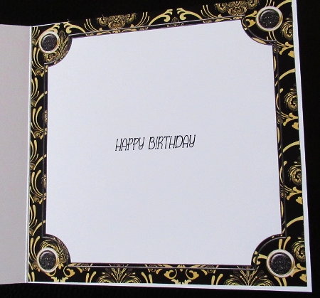 Art Deco 6x6ins Insert 1 by Davina Rundle