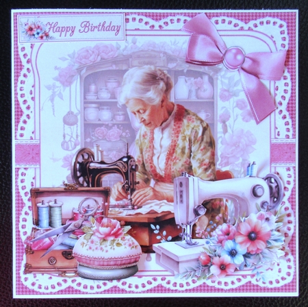 7x7 For the love of sewing choice of four mini kit by Davina Rundle