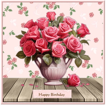 Gorgeous Roses Bouquet Mini Kit by Davina Rundle