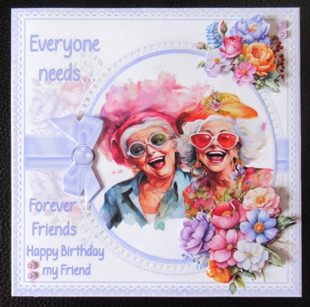 7x7 Forever friends choice of four mini kit by Davina Rundle