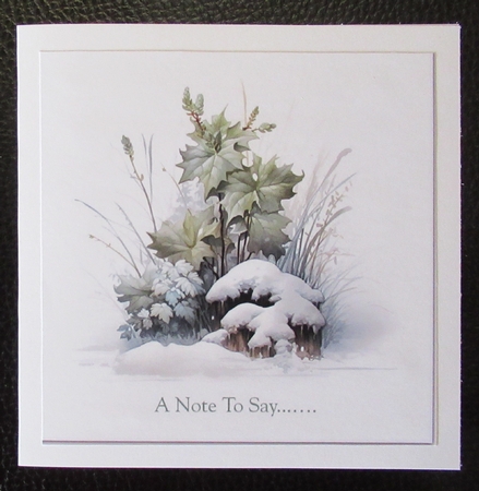 Winter Garden Card Toppers 1 by Davina Rundle