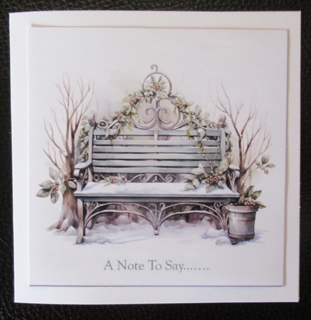 Winter Garden Card Toppers 1 by Davina Rundle