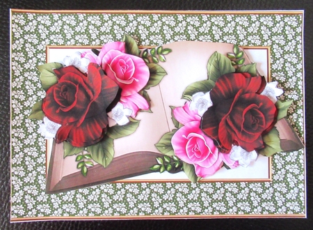  Romantic Roses Book by Davina Rundle