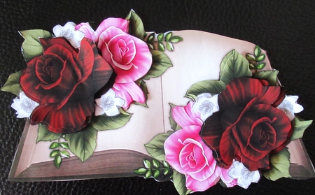  Romantic Roses Book by Davina Rundle