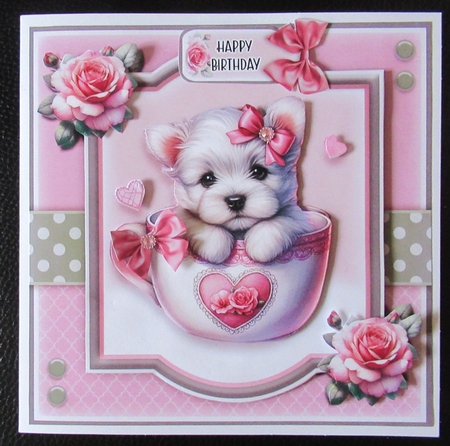 Westie Birthday Mini Kit by Davina Rundle