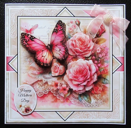 Roses, Butterflies & Lace Mini Page Kit by Davina Rundle
