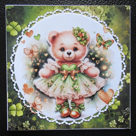 St Patricks Day Teddy 2 by Davina Rundle
