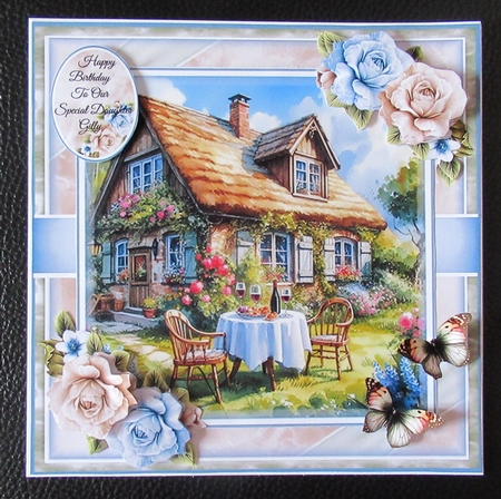 Lunchtime At The Cottage Mini Page Kit by Davina Rundle