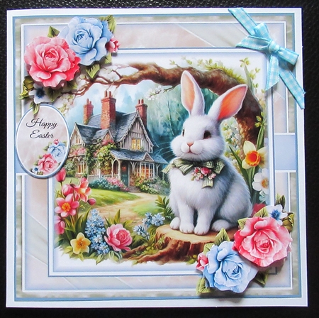 The Garden Rabbit 02 Mini Page Kit by Davina Rundle