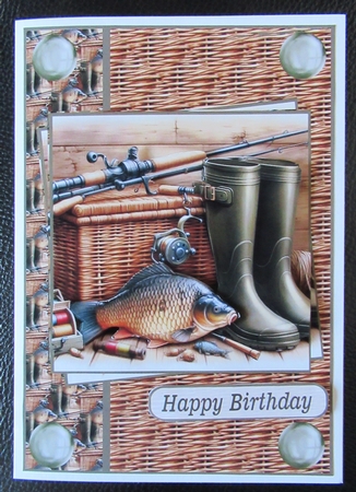 Lets go fishing A5 by Davina Rundle