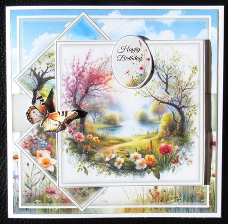 Beautiful Spring Landscape Mini Page Kit by Davina Rundle