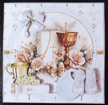 7x7 Beautiful baptism choice of four mini kit  by Davina Rundle