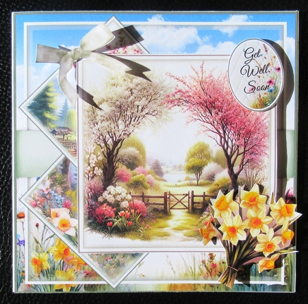 Beautiful Spring Landscape 02 Mini Page Kit by Davina Rundle