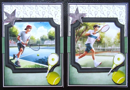 TENNIS toppers by Davina Rundle