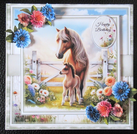 Spring Ponies Mini Page Kit by Davina Rundle