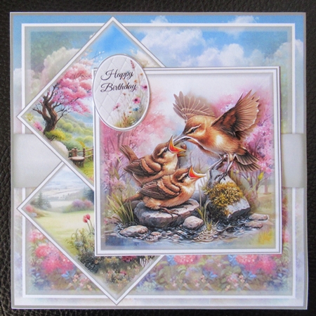 Spring Birds Mini Page Kit by Davina Rundle