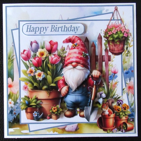 Gardening Gnome by Davina Rundle