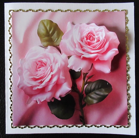 Smell the Roses in Pink Mix 1 by Davina Rundle