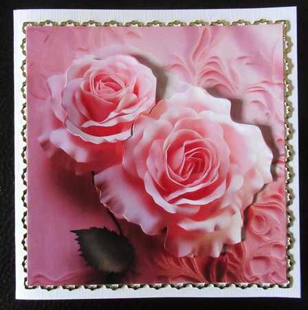 Smell the Roses in Pink Mix 1 by Davina Rundle