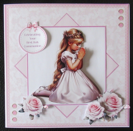 First Holy Communion Girl by Davina Rundle