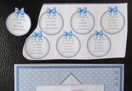 First Holy Communion Boy by Davina Rundle