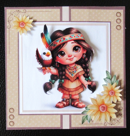 Pretty Pocahontas by Davina Rundle