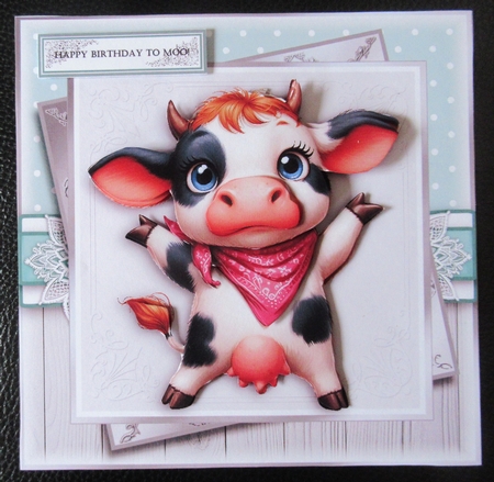 Happy Birthday To Moo!  by Davina Rundle