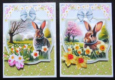 BEAUTIFUL BUNNIES - mothers day, birthday, Easter by Davina Rundle