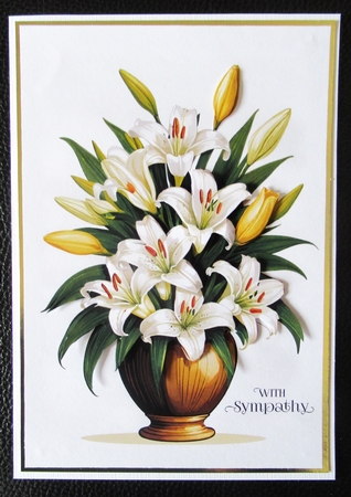 Lovely Lillies A4 by Davina Rundle