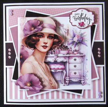 Lady In Purple  by Davina Rundle