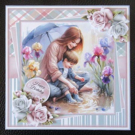 Puddle Joy Mini Page Kit by Davina Rundle