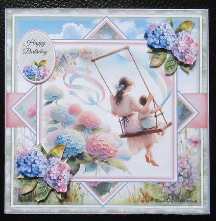 Swing In Bloom Mini Page Kit by Davina Rundle