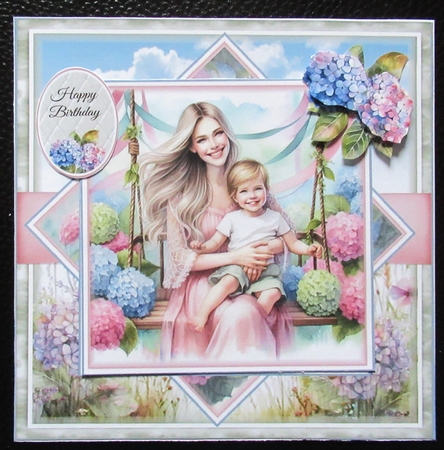 Swing In Bloom Mini Page Kit by Davina Rundle