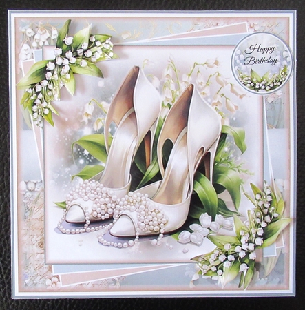 Lily Of The Valley Mini Page Kit by Davina Rundle