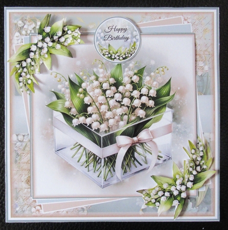 Lily Of The Valley Mini Page Kit by Davina Rundle