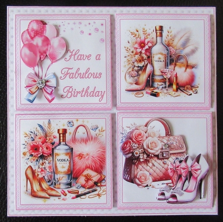 7x7 The lady loves her shoes mini kit choice of toppers mini kit by Davina Rundle