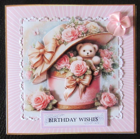 Tedyy Hat Box by Davina Rundle