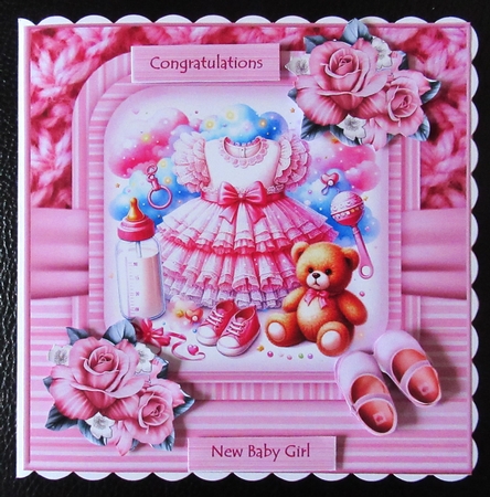 new baby girl  Girl Mini Kit by Davina Rundle