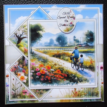 The Biking Trails Mini Page Kit by Davina Rundle