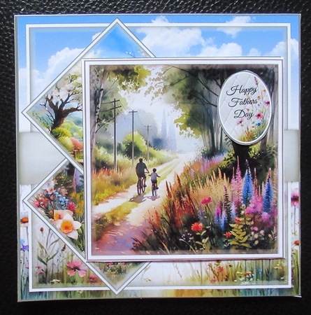 The Biking Trails Mini Page Kit by Davina Rundle