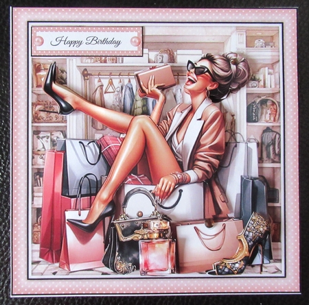 A Happy Shopper 02 Mini Page Kit by Davina Rundle