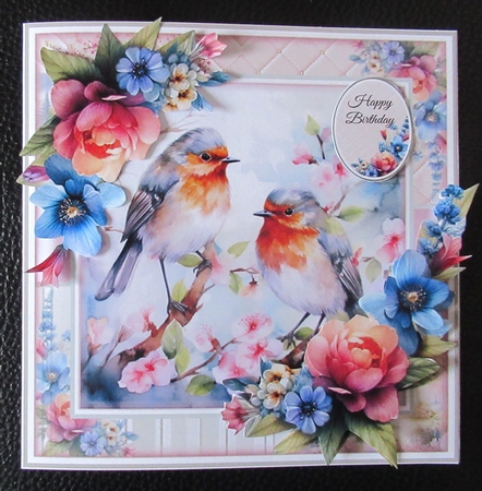 Spring Robins Mini Page Kit by Davina Rundle