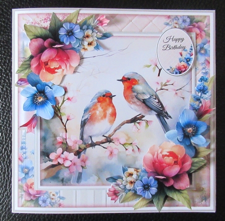 Spring Robins Mini Page Kit by Davina Rundle