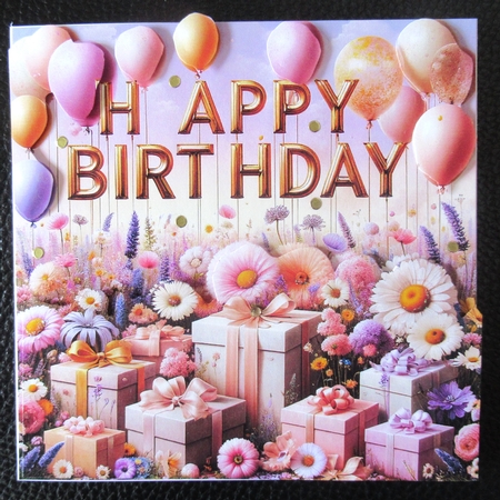 Happy Birthday by Davina Rundle