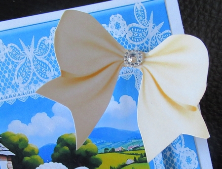Easter Egg Hunt Bow by Davina Rundle