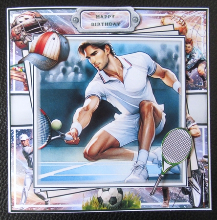 Men And Sports 02 Mini Page Kit by Davina Rundle