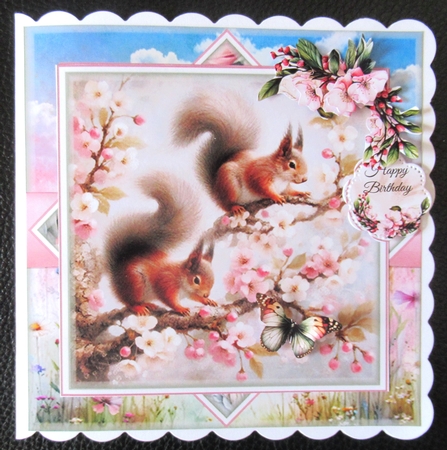 Playful Squirrels Mini Page Kit by Davina Rundle