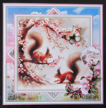 Playful Squirrels Mini Page Kit by Davina Rundle
