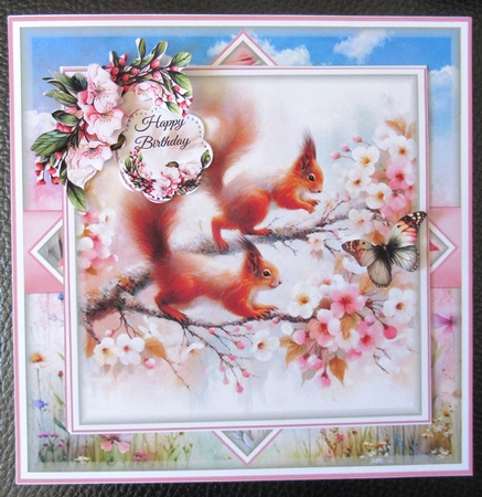 Playful Squirrels Mini Page Kit by Davina Rundle